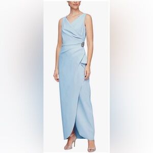 Powder Blue Gown by Alex Evenings. Great condition.
